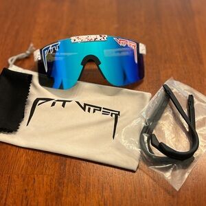 Pit Viper Sunglasses with Splatter Design